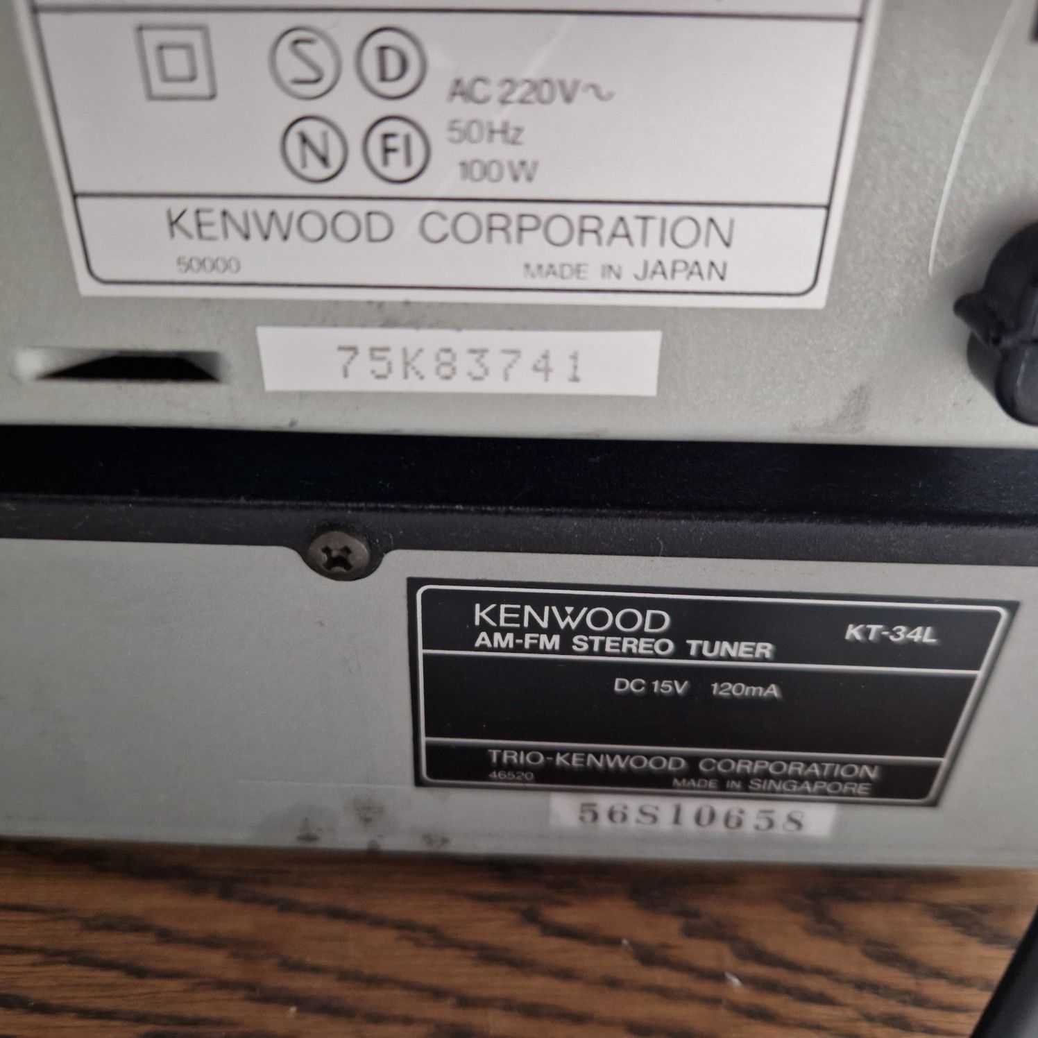 Wzmacniacz I tuner Kenwood ka-36 kt-34l