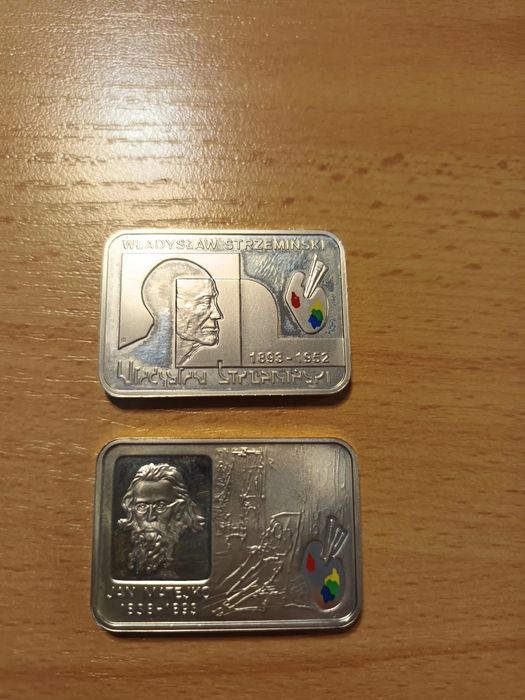 Srebrne monety  kolekcje