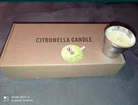 Świece antykomarowe Citronella 8 sztuk