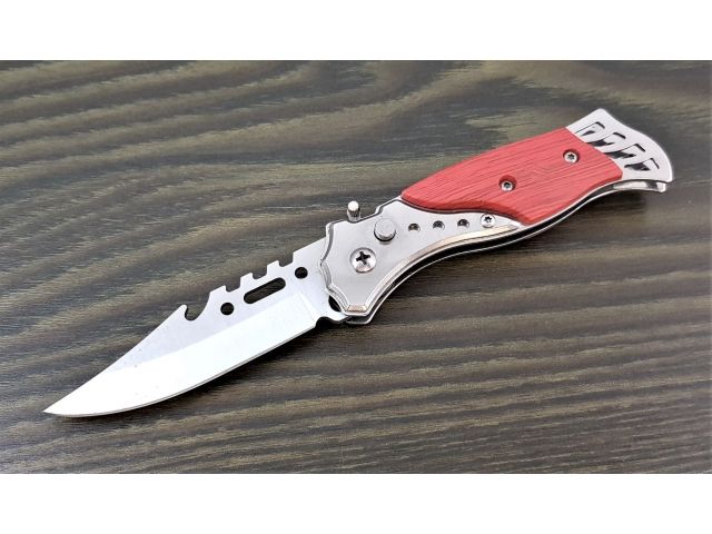 Scyzoryk Nóż Boczny Sprężynowy 16 cm