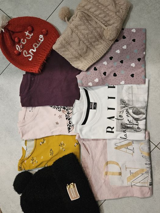 Mega paka ubranek dla dziewczynki 116/122