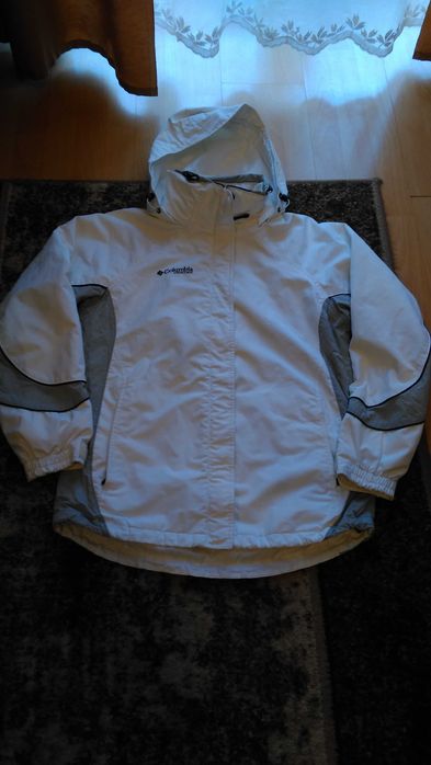 kurtka z kapturem Columbia Vertex haft logo