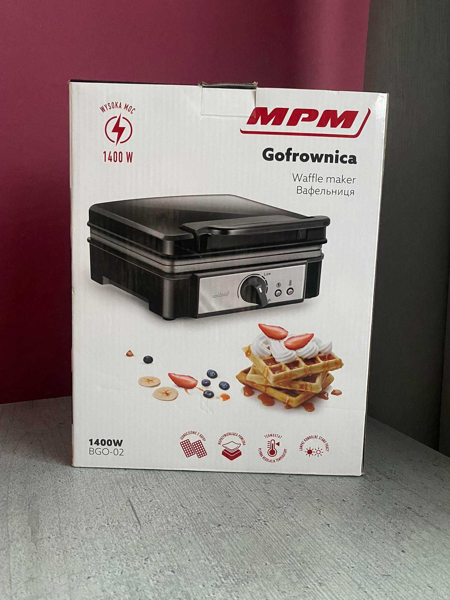 Gofrownica mpm BGO-02 1400W
