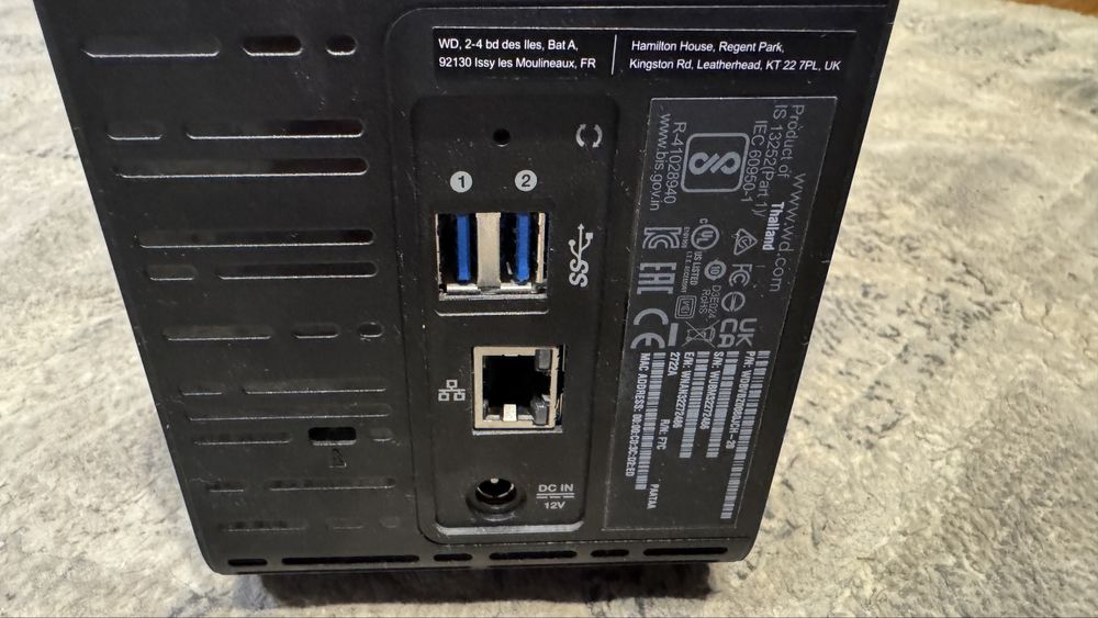 NAS WD MyCloud EX2 Ultra