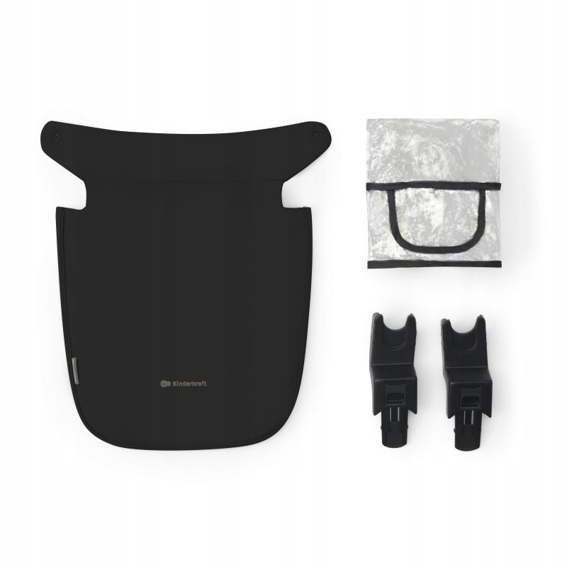 Wózek wielofunkcyjny 3w1 Kinderkraft Newly black