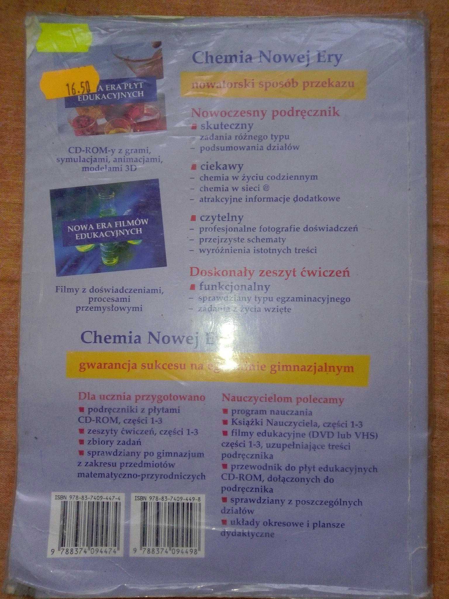 Chemia nowej ery 2 Płyta CD podręcznik dla gimnazjum Kulawik 2008