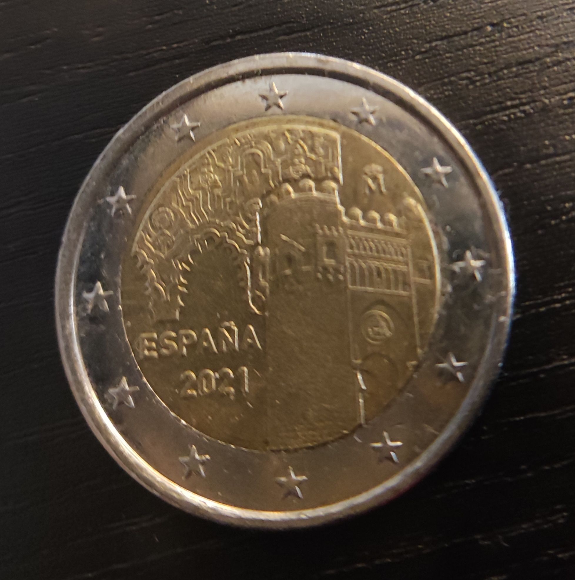 Moeda 2€ Toledo Espanha 2021