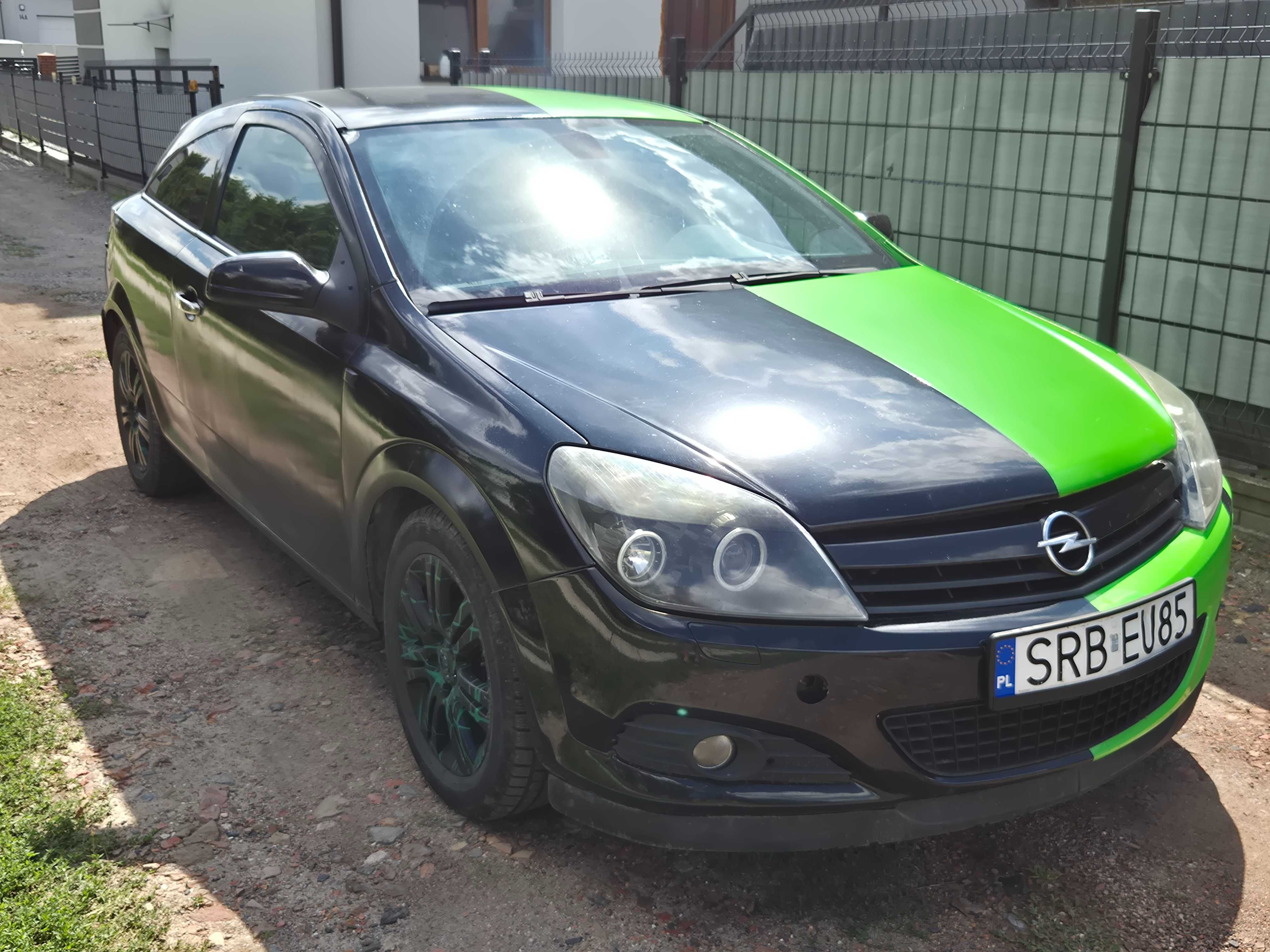 Opel astra GTC tuning  bi-xenon zdalne odpalanie silnika