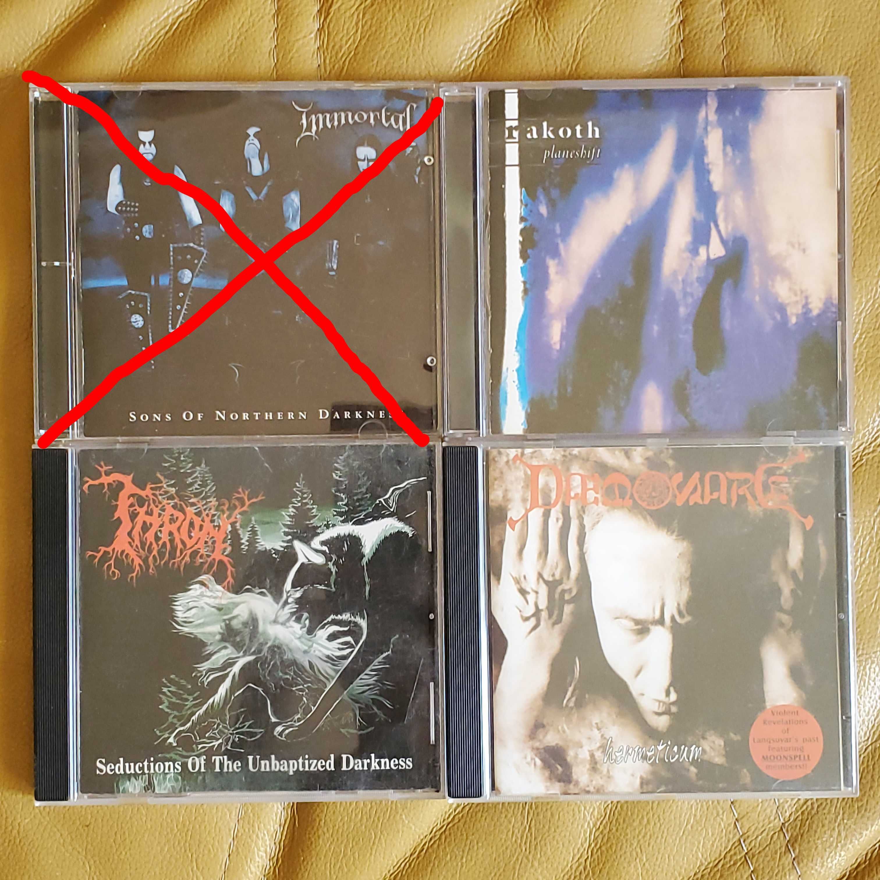 CD диски Overkill, Krisiun, Die Apokalyptischen Reiter, Tristania,Root