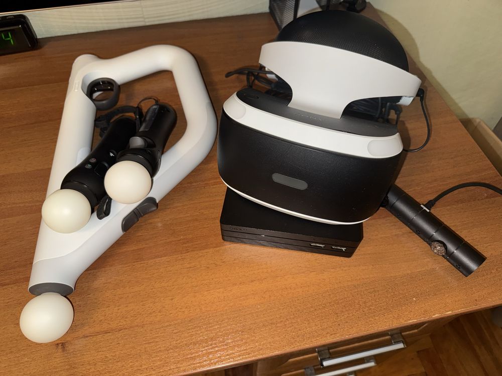 PS VR rev.2, камера, 2 муви та aim controller