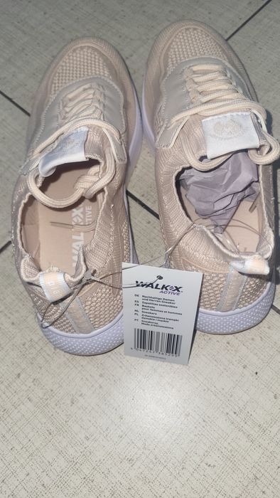 Buty sneakersy walkx active moda zrównoważona 37