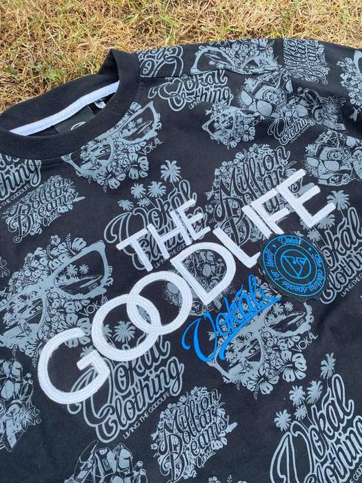 Koszulka Vokal hip hop rap swag good life L XL Fubu nadruk streetwear