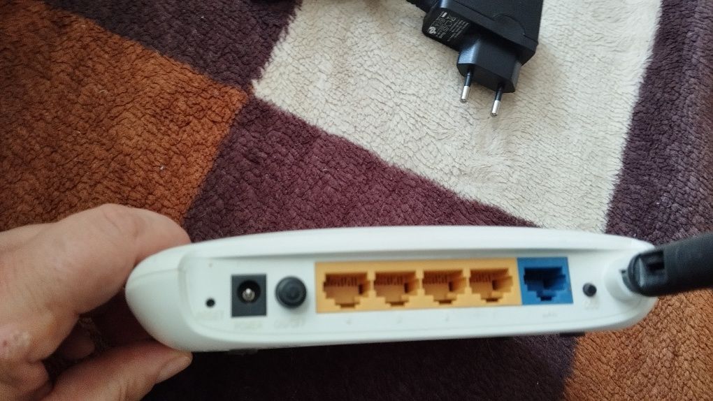 Router TP link kabel