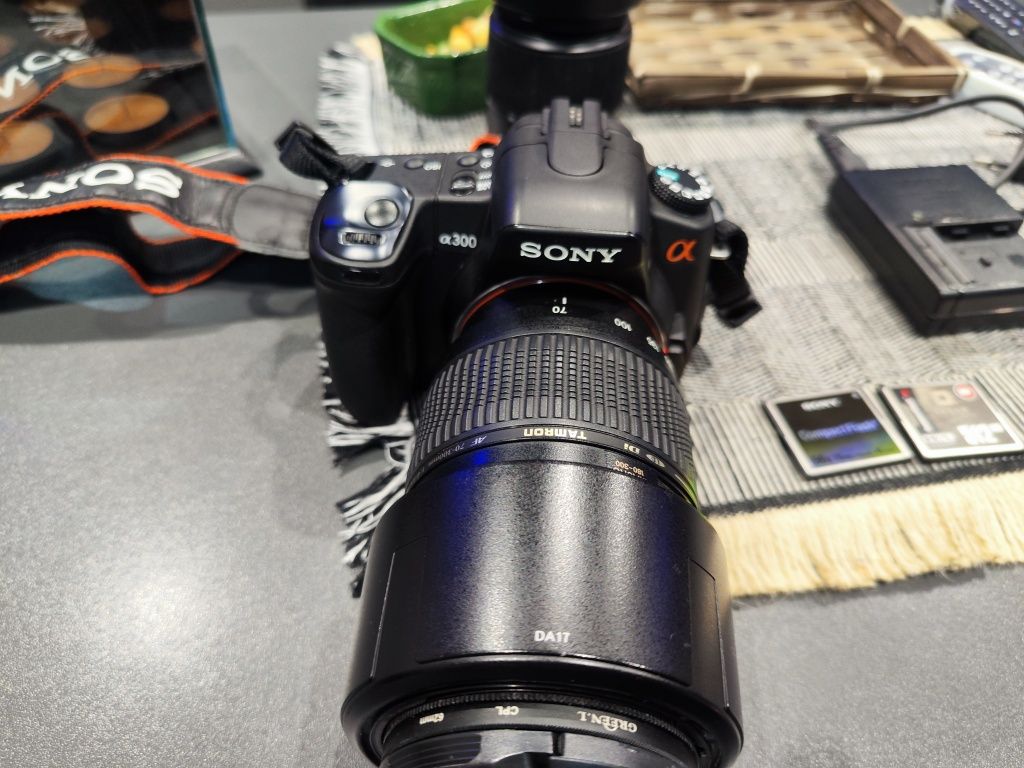 Sony Alfa 300 zestaw Tamron