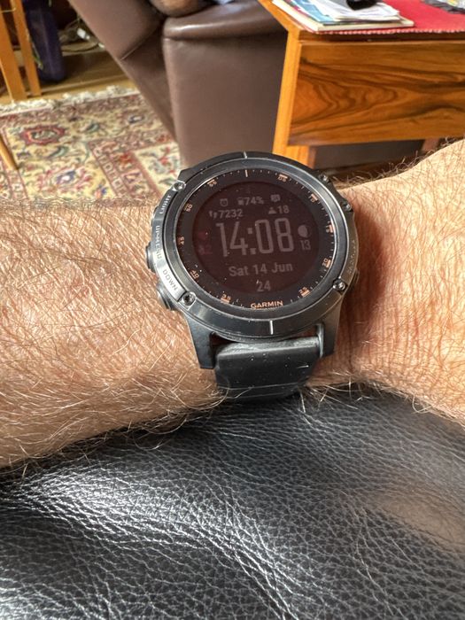 RELOGIO GARMIN 5 X PLUS Slate Gray Sapphire with Metal Band 51mm