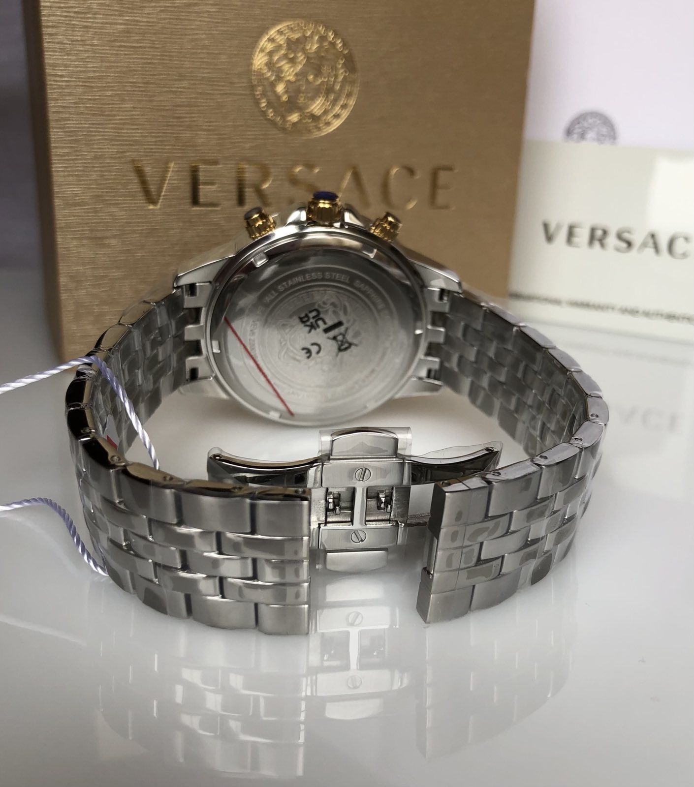Новинка! Versace швейцарський чоловічий годинник