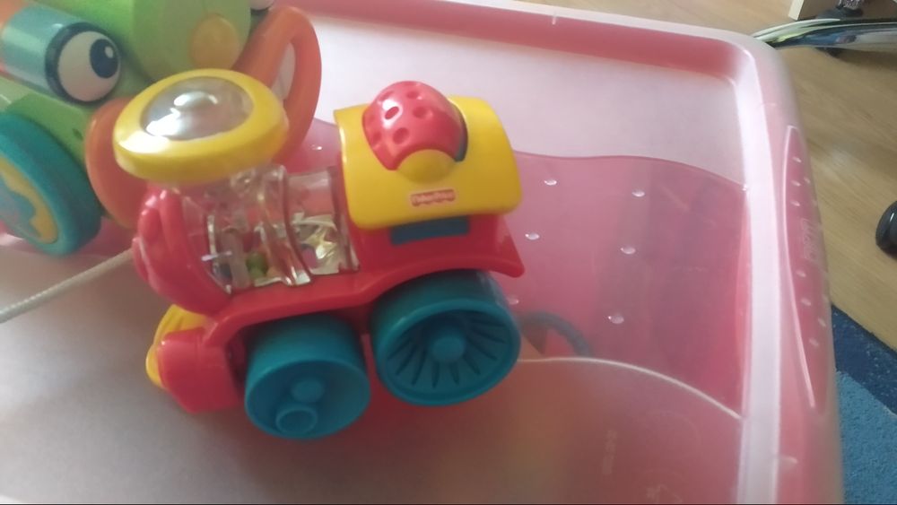 Ciuchcia, lokomotywa, pociąg 2 szt.