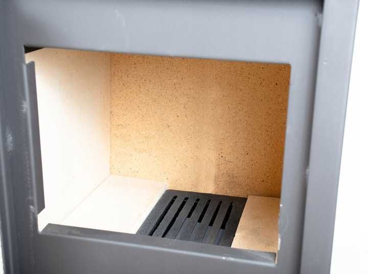 Zestaw PIECYK wolnostojący ECO stalowy KOZA W14 7KW + AKCESORIA