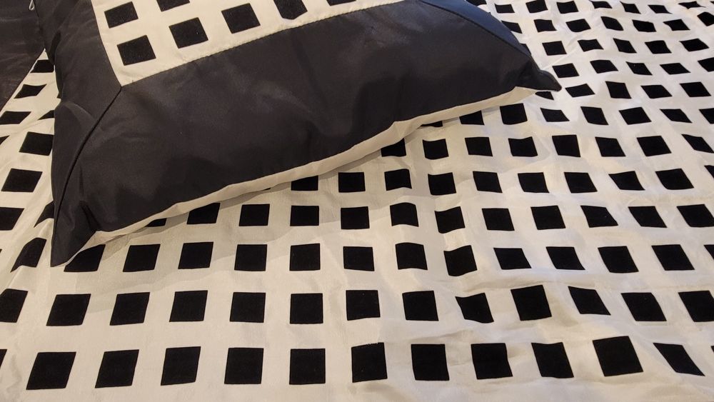 Colcha de cama decoração