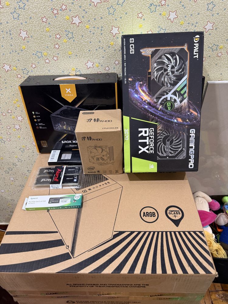 Компьютер Ігровий Ультра Ryzen 7 +32гб ddr+m2 1 тб + RTX 3070