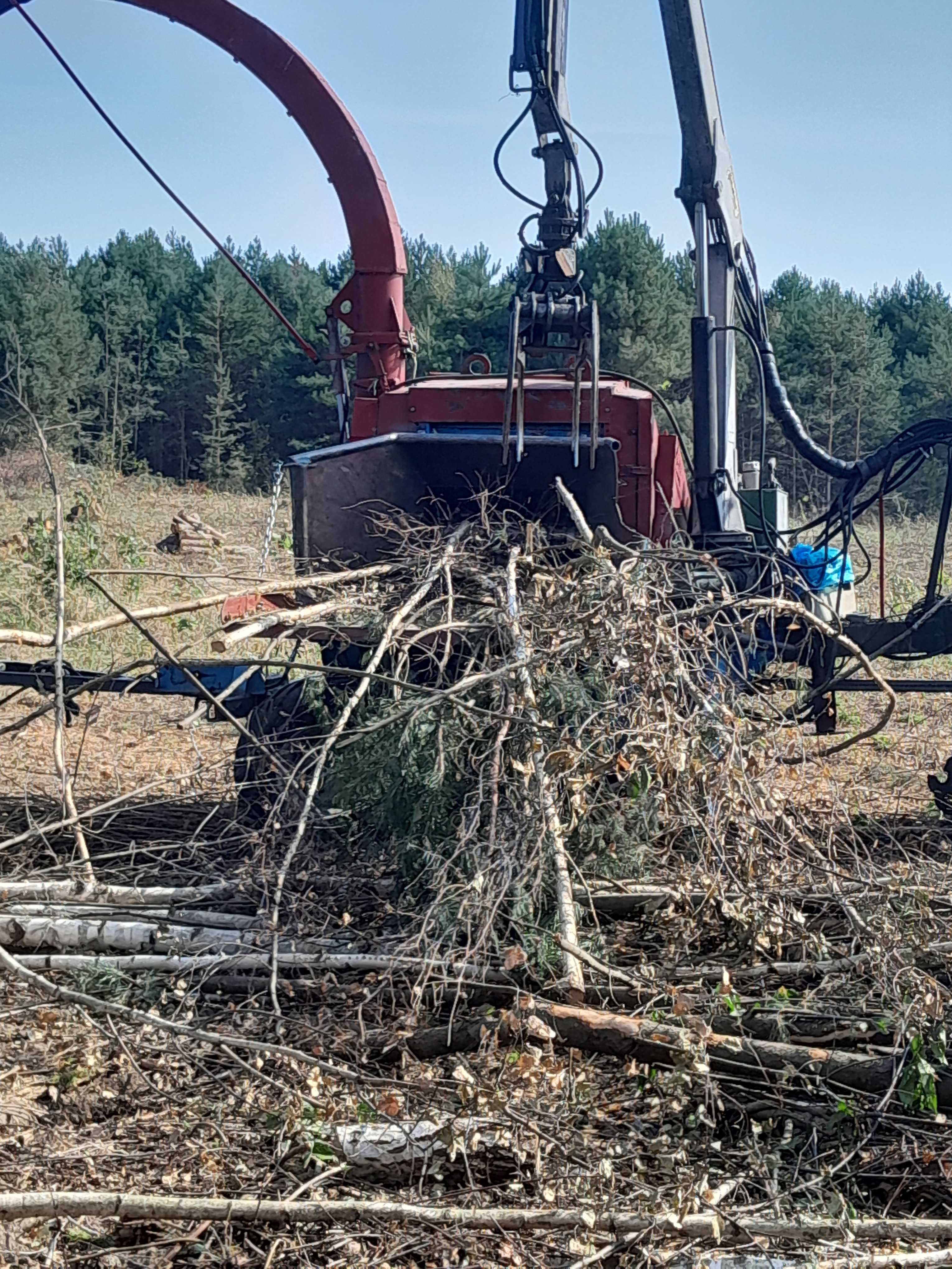 Rębak mus-max Rebak zamiana na traktor