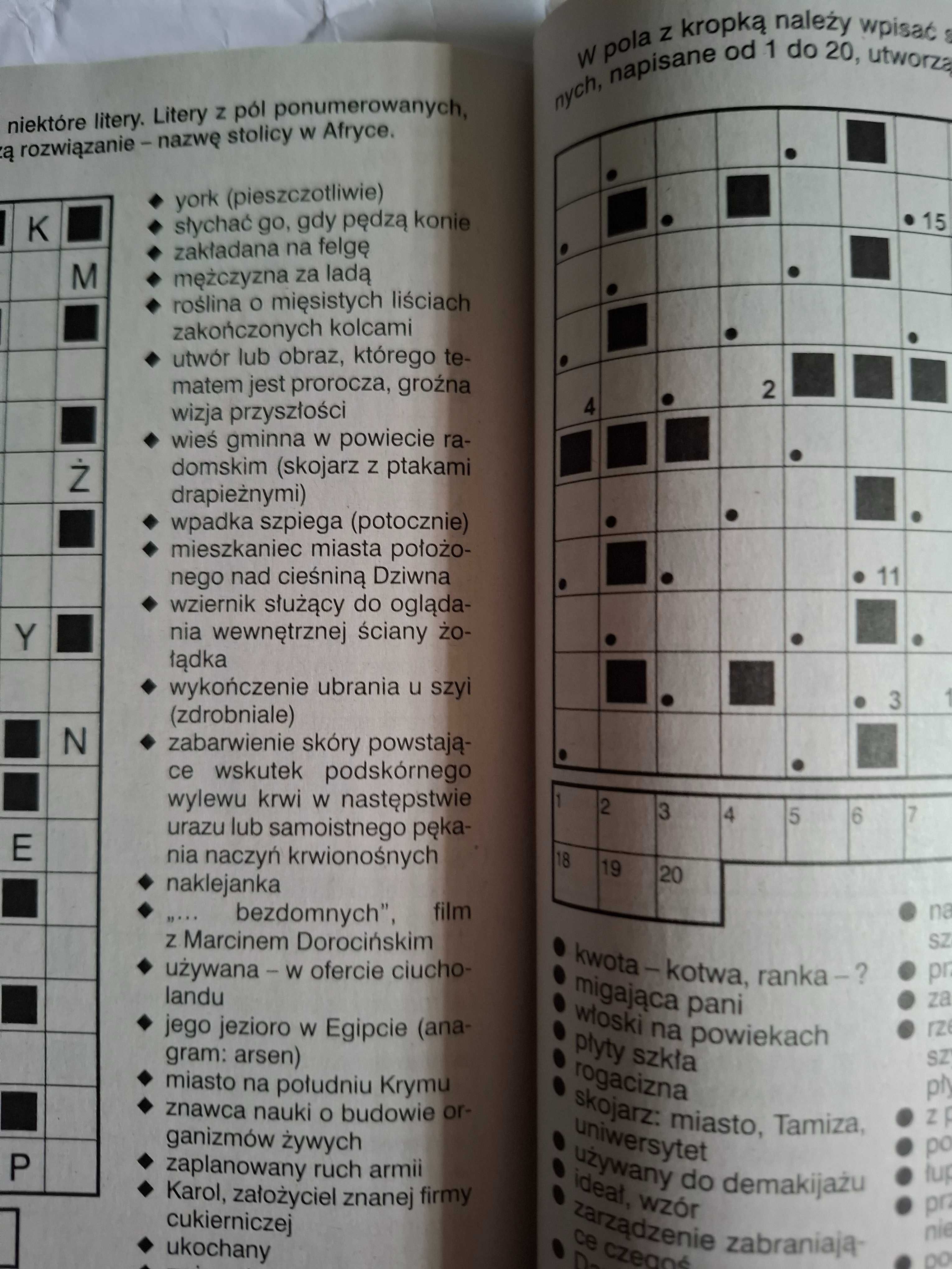 Krzyżówka Jolki Nr 12/2024 Grudzień Technopol Łamigłówki Sudoku Quiz