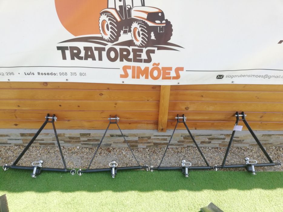 Bola reboque + engate atrelado para tractor