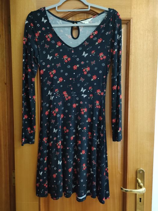 Vestido casual meia estação