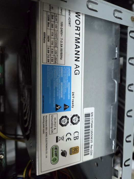 TERRA Core i5-8400(6x2.80/16GB DDR4/256GB SSD/UHD 630 1GB/400Watt)