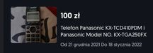 Panasonic stacjonarny.