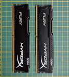 Kingston hyper x fury 2x4gb