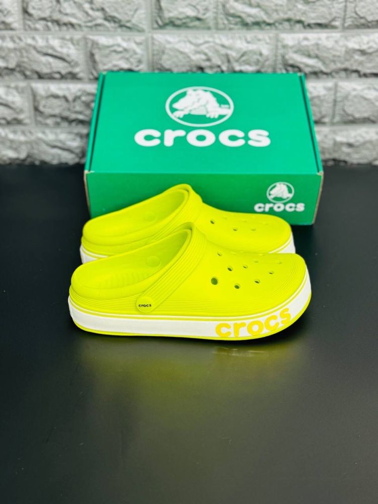 Шлепанцы Crocs женские Пляжные яркие шлепки тапочки крокс Новинка 2024