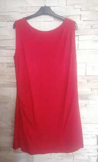 Sukienka elegancka ciążowa Grazia Red r. 44