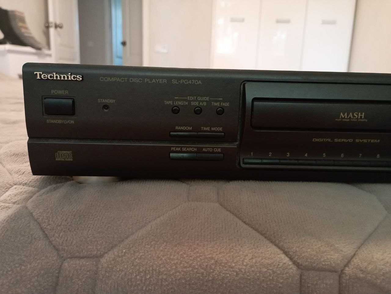 CD проигрыватель Technics SL-PG 470A с дисками (48шт)
