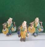 IMAGEM bonecos chineses louca vitrificada CADA 10€da