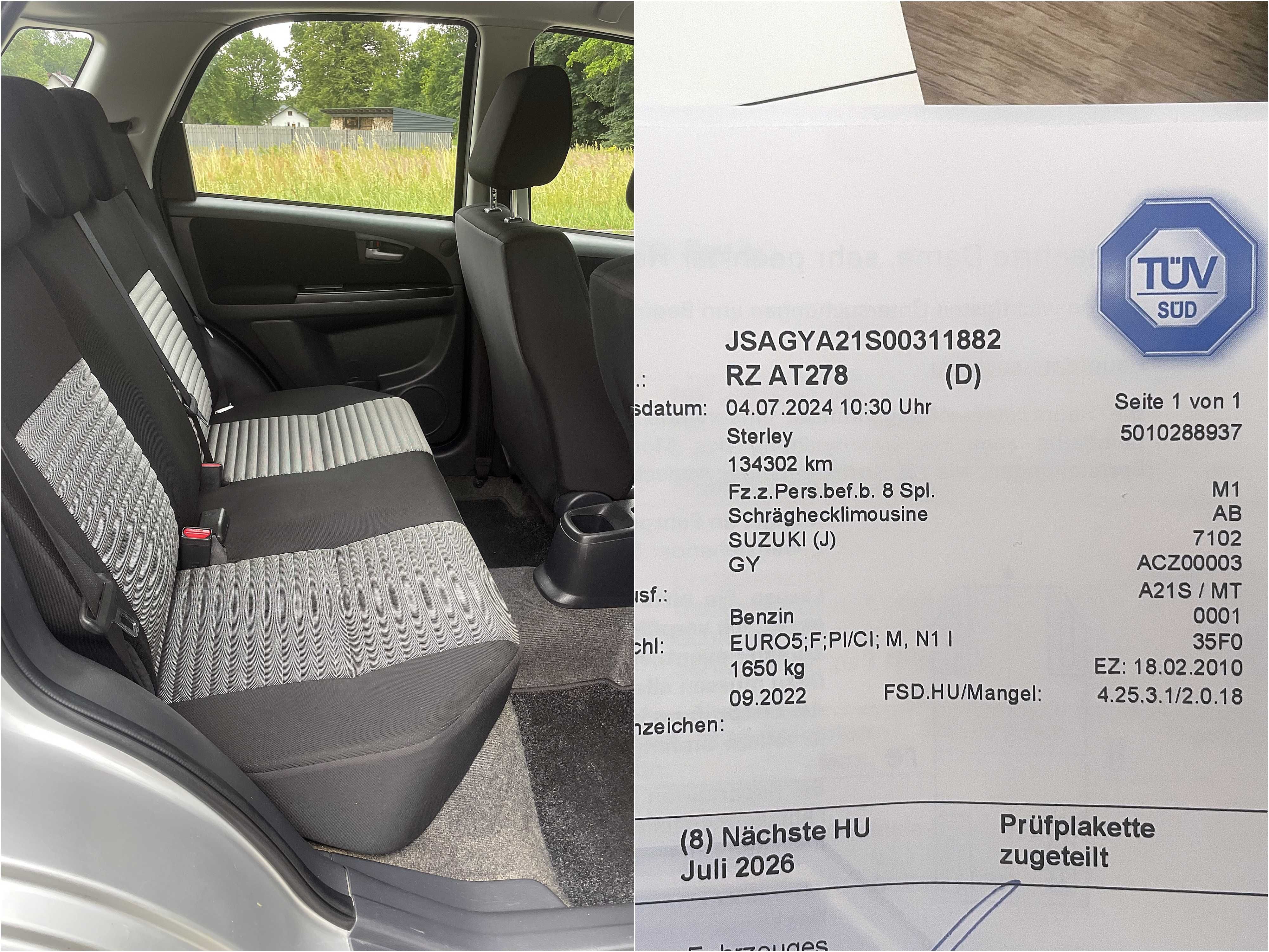 Suzuki SX4 LIFT 1.6 Benzyna  # 140 000 KM # IDEALNY STAN ! Opłacony !