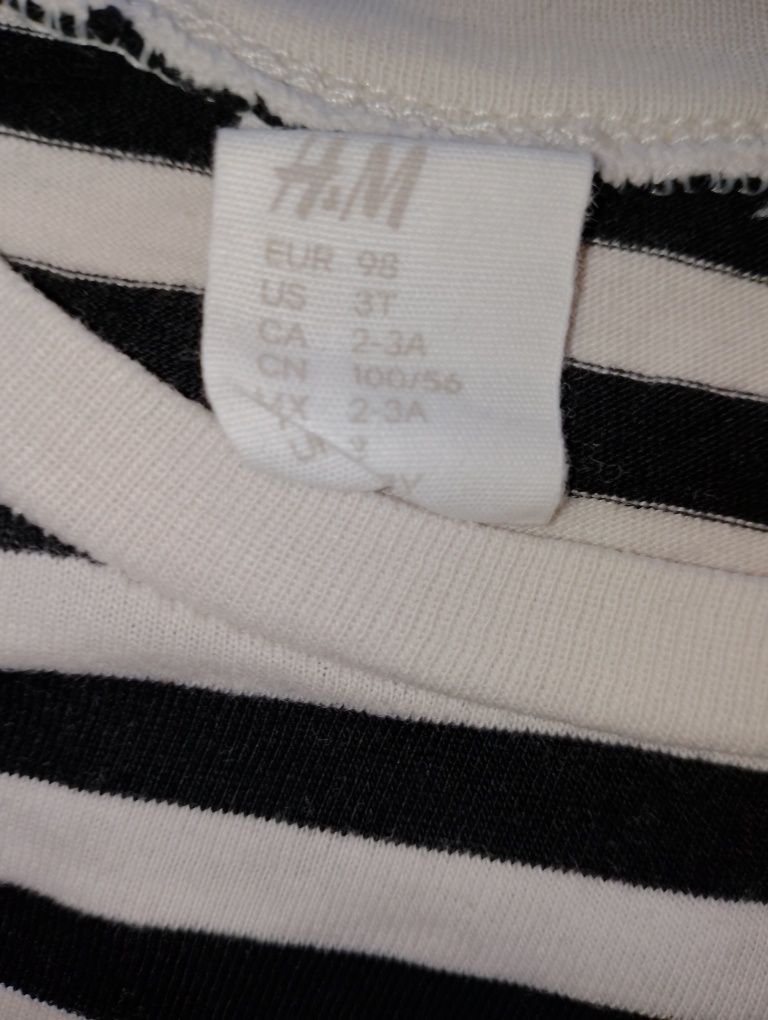 Bluzki rozmiar 98/104 H&M