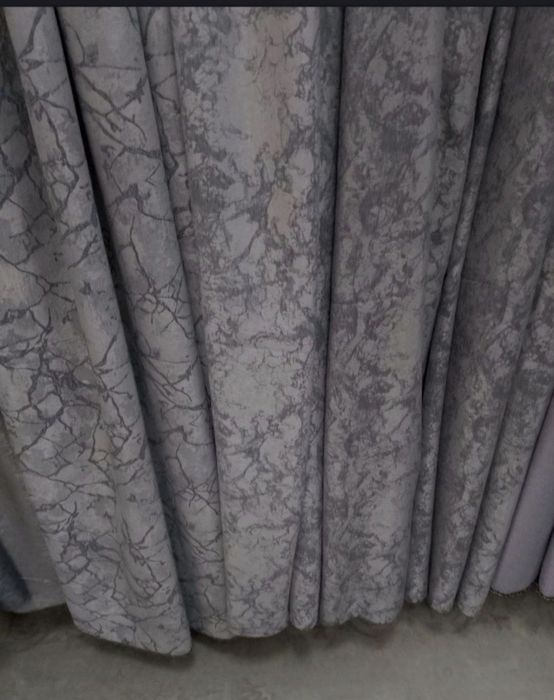 Шторы мрамор 240×150 готовые