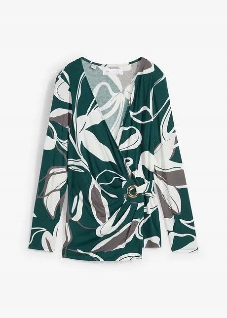 B.P.C bluzka wzorzysta z poduszkami r.40/42