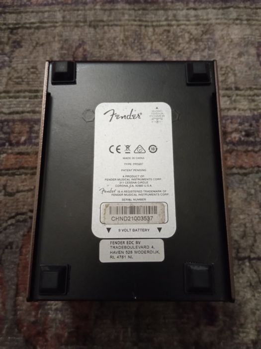 Fender Smolder Acoustic Overdrive