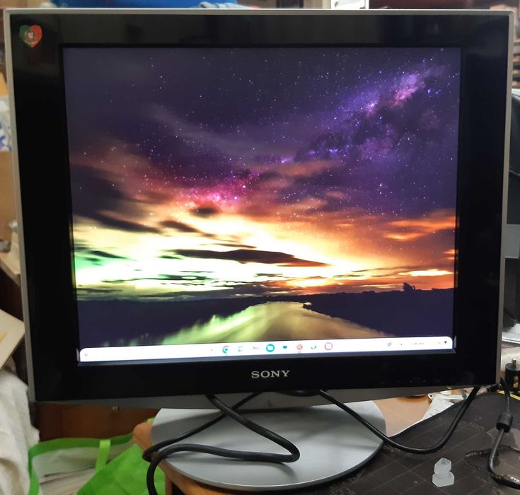 Monitor Sony sdm-hs94 19" TFT LCD 4:3 12ms 1280x1024 Funcional