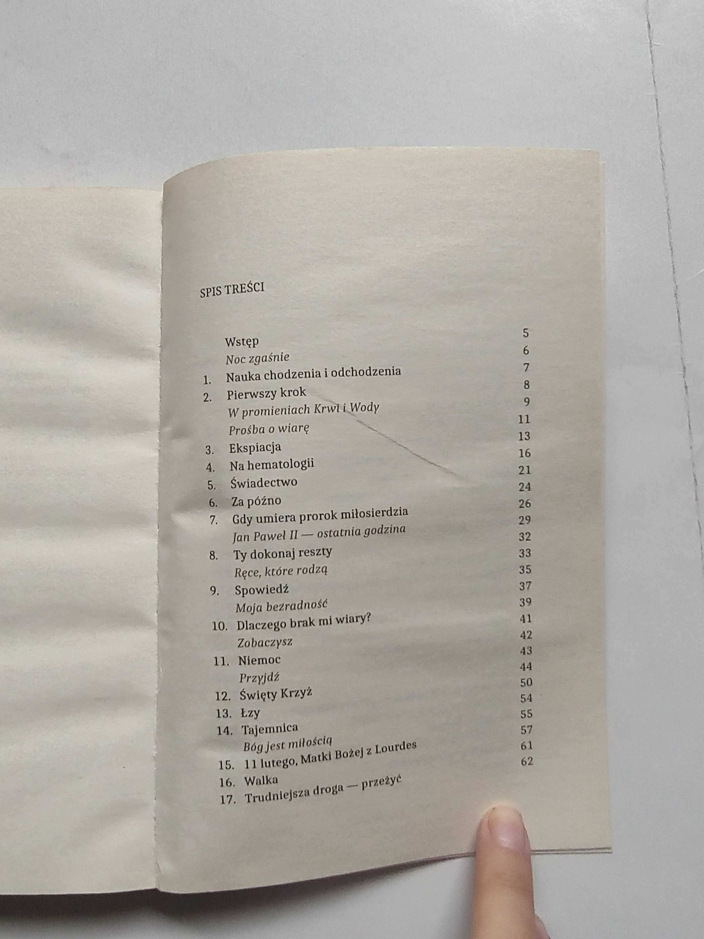 Potęga nadziei opowieść o cierpieniu człowieka i miłosierdziu Boga