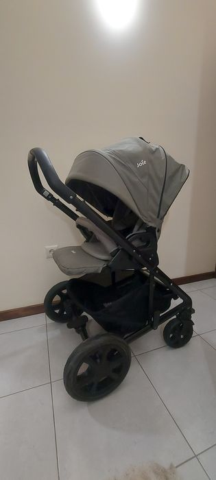 Carrinho de bebé Joie chrome +babycoque i-gemme 2