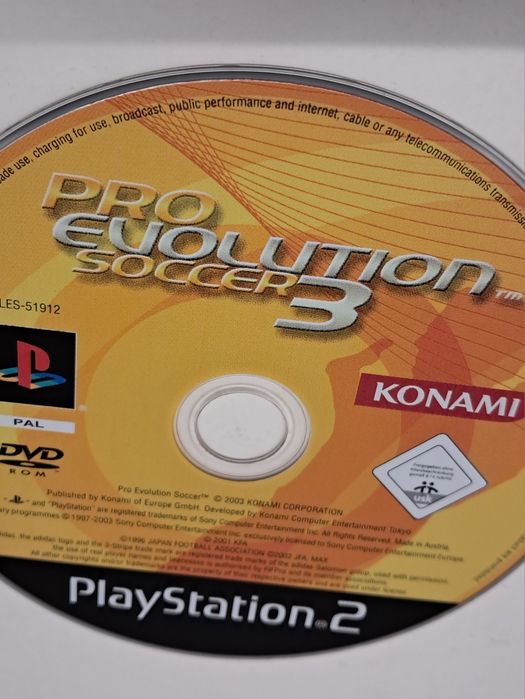 Pro Evolution Soccer 3 / PES 3 (PS2)