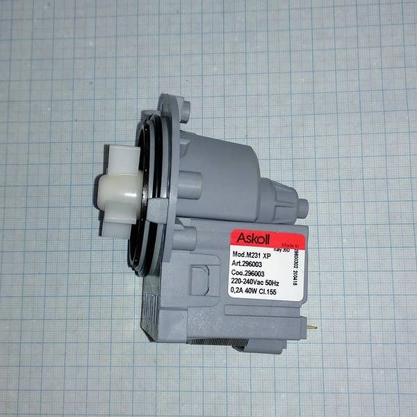 Насос для пральних машин 40w Askol (Італія)