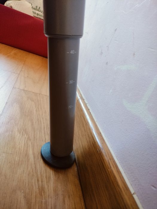 Mesa Secretária com Tampo de Vidro