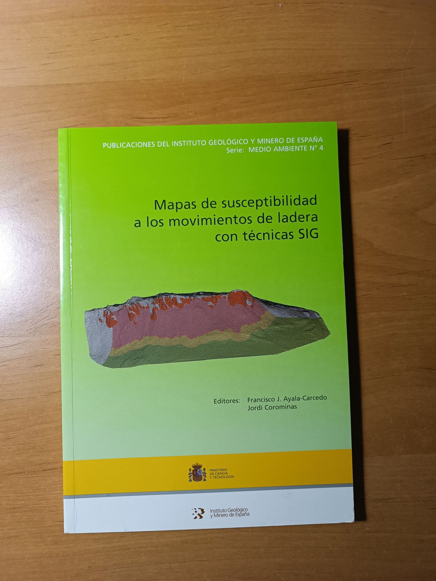Mapas de susceptibilidad a los movimientios de ladera con técnicas SIG