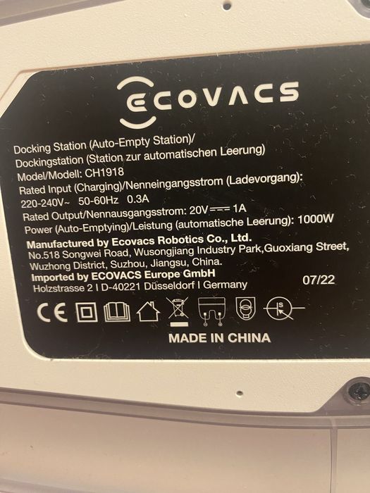 Робот пылесос «DEEBOT”ecovAcs