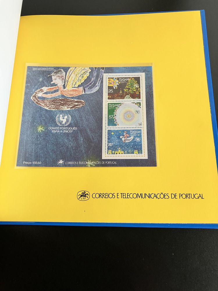Livro Natal  Edição 1987 Correios e Telecomunicações