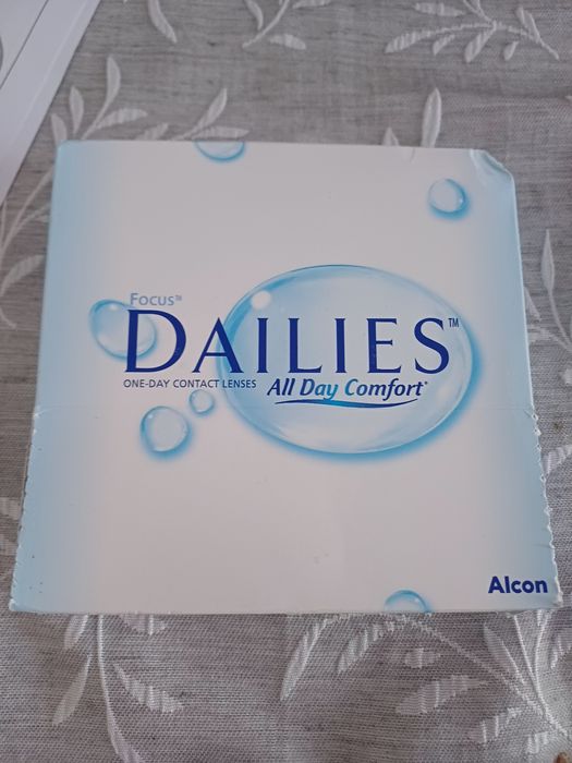 Soczewki jednio dniowe +2,50 Dailies